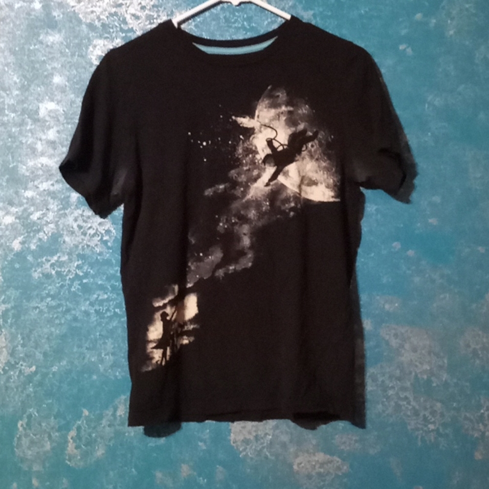 Astronaut Art Tshirt Black